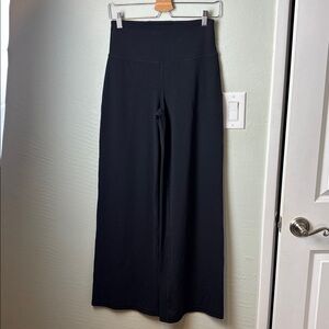 Athleta Elation Wide Leg Pant Black Women’s Small